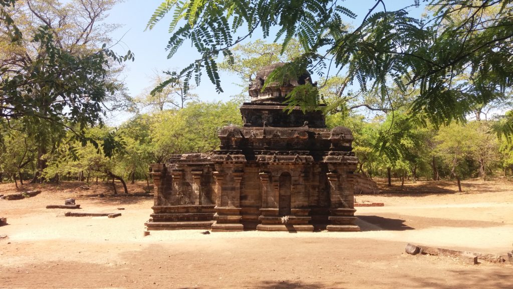 Ruiny v Polonnaruwě.