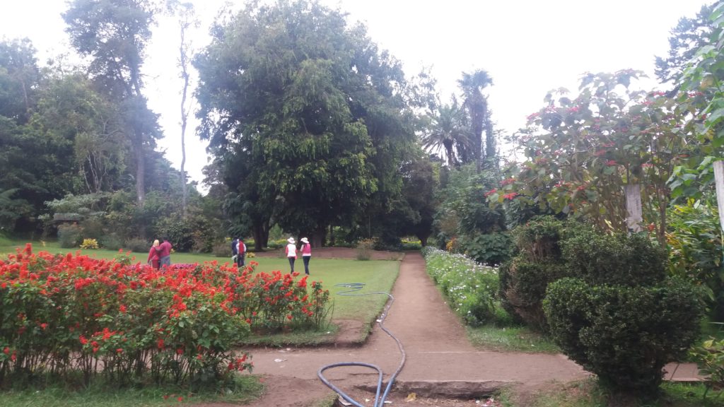 Botanická zahrada v Nuwara Eliya.