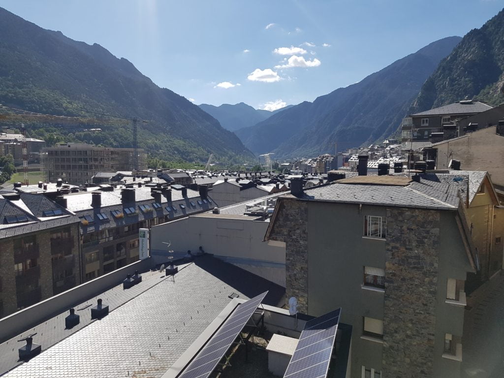Pohled na hlavní město - Andorra la Vella