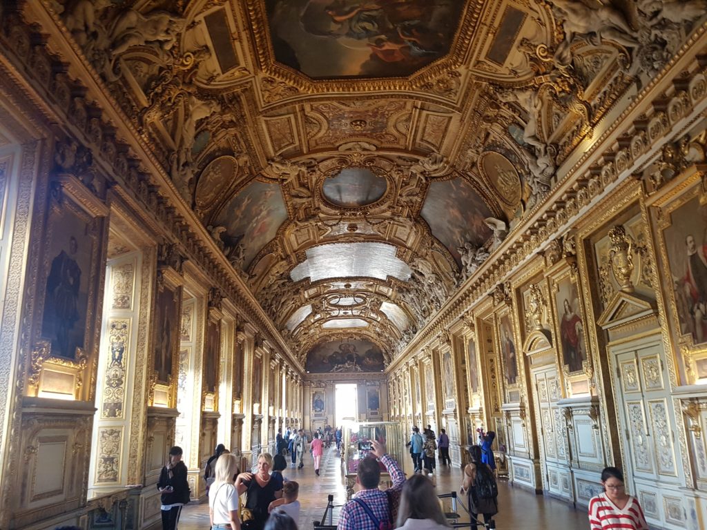 Interiéry Louvre