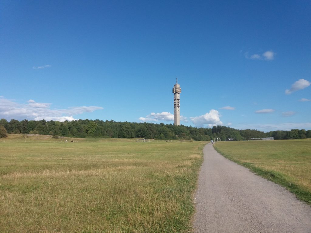 Vyhlídková věž Kaknäs, Stockholm.