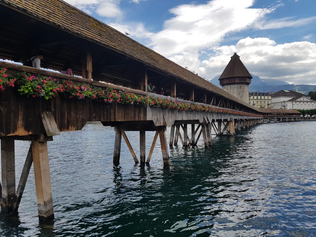 Dřevěné mosty, Lucern.