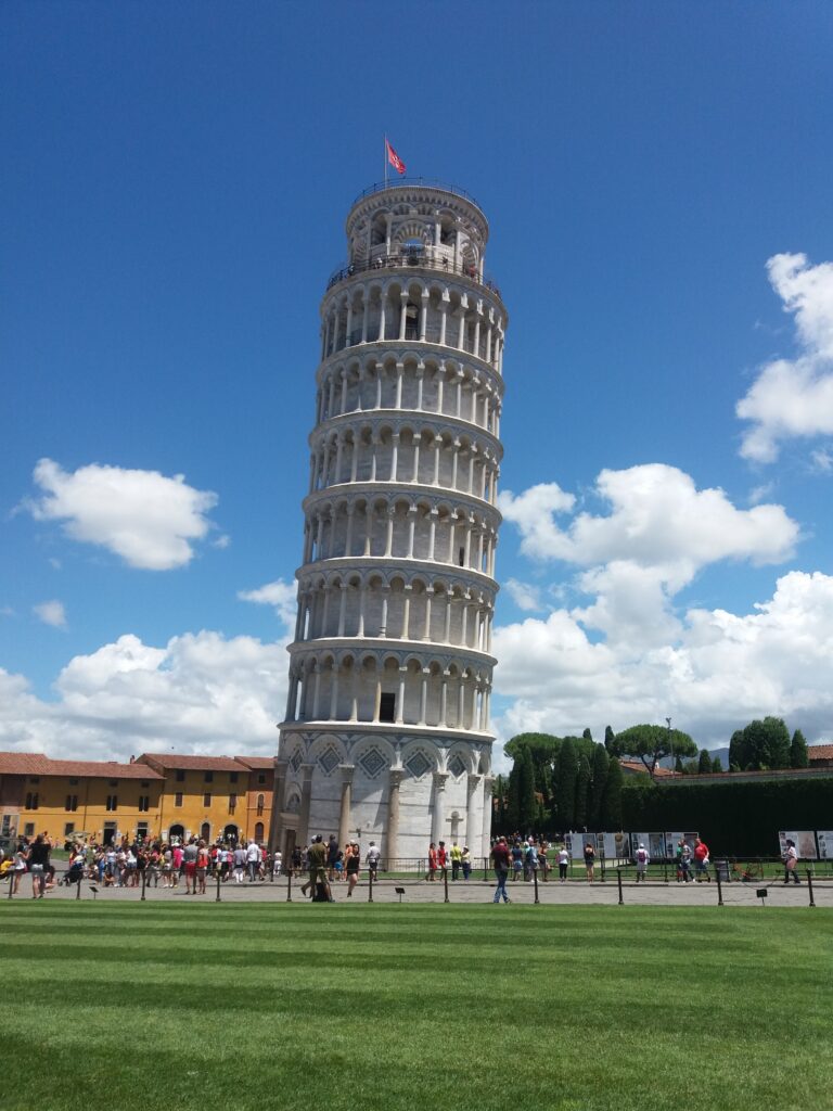 Šikmá věž, Pisa.