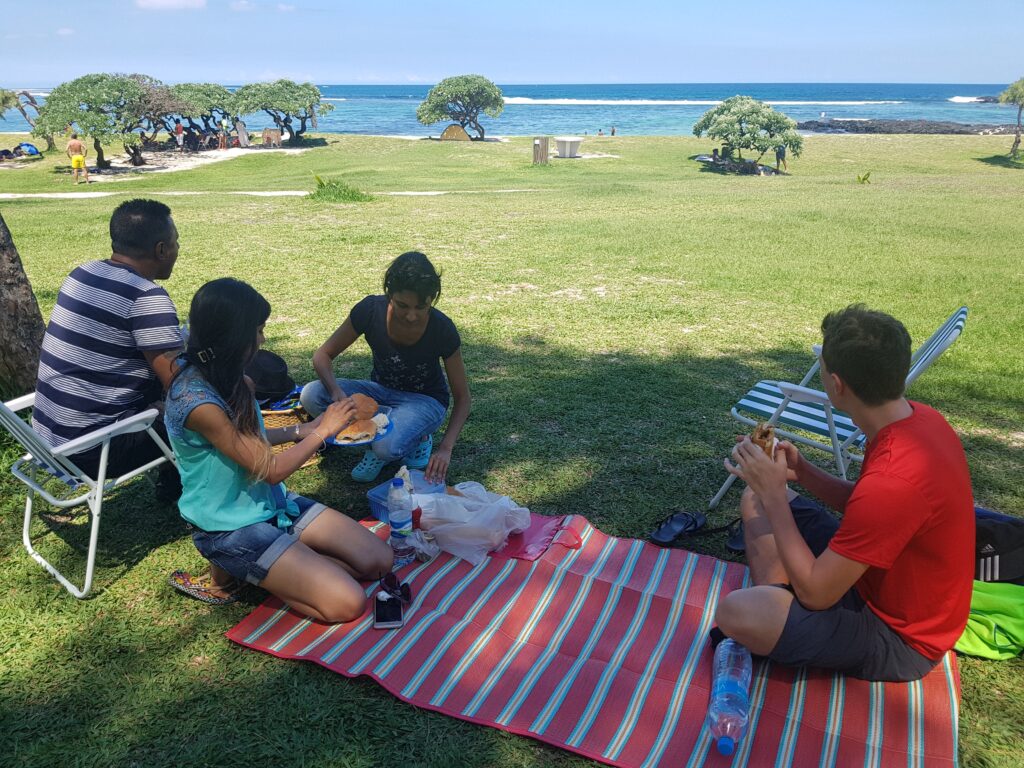 Thanks to couchsurfing, you can encounter amazing and very hospitable people who will be happy to share their culture with you, show you around their country, and let you taste traditional food. The travel experience is truly unique and enriching. It should never be just about free accommodation. Mauritius.