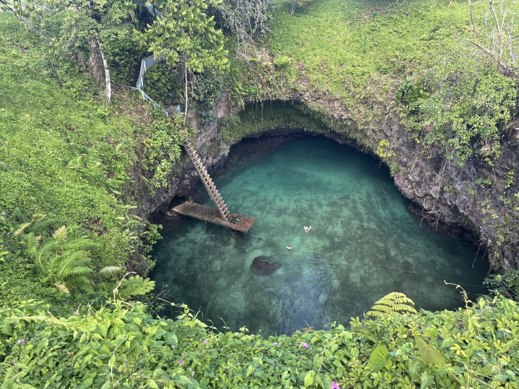 To Sua Ocean Trench, Samoa.