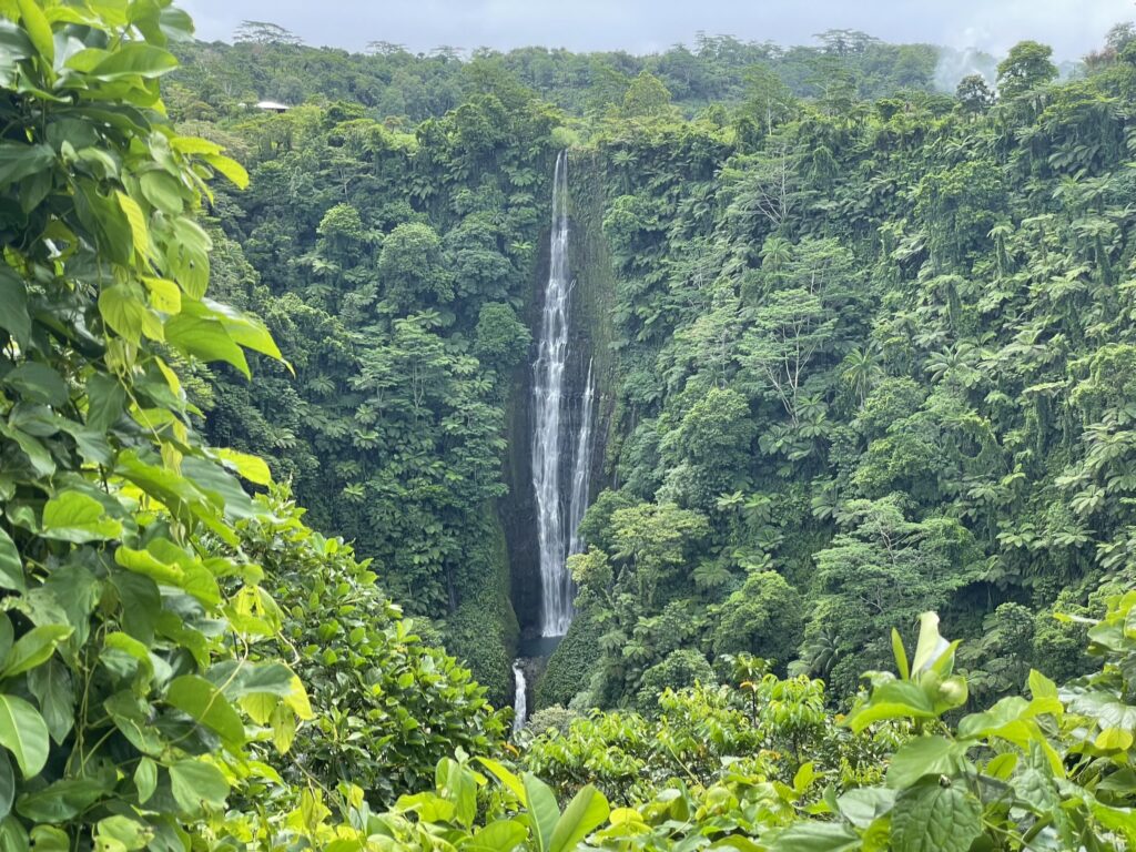 Sopo'aga Falls Viewpoint, Samoa.